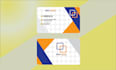 create modern and creative business card design