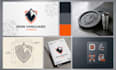 create a minimalist modern logo with svg vector files