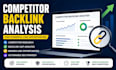 design a competitor backlink blueprint and SEO linkbuilding plan