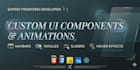 create custom interactive UI components
