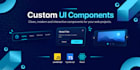 build custom responsive react UI components