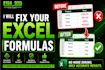 fix your excel formulas and spreadsheet errors