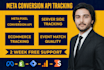 setup shopify meta pixel, conversion API and server side tracking
