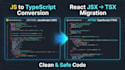 convert your react javascript website to typescript