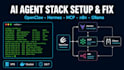 fix setup openclaw hermes ai agent obsidian memory paperclip n8n mcp ollama etsy