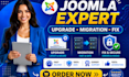joomla website upgrade migration update and development by expert developer team