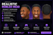 create a custom roblox ugc head
