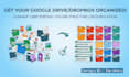 organize, clean, and structure your google drive or dropbox