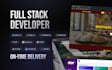 a full stack web app or website using mern or PHP