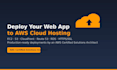 deploy your web app to AWS and set up cloud hosting
