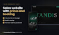build a salon or barbershop website with online booking