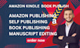 amazon kindle self publishing manuscript editing book publishing