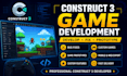 develop, fix, or create a construct 3 game prototype