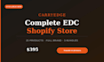 sell you a complete done for you shopify dropshipping store ready to launch