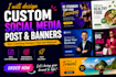 design custom social media post