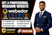 build webador website design webador landing design webador website redesign