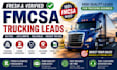 provide fresh and verified fmcsa trucking leads