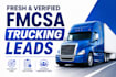 provide fresh and verified fmcsa trucking leads
