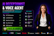 build ai receptionist, ai voice agent and appointment booking system