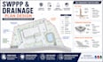 design swppp stormwater drainage plan and bmp details in cad
