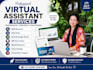 do web research, data entry and canva design tasks