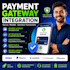 integrate payment gateway, stripe, paypal, paystack and flutterwave