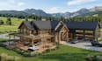 3d barn dominiums ,cabins, farmhouse visualize rendering