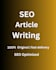write SEO blog posts articles and website content
