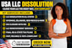 do llc dissolution, dissolve llc, llc amendment, delaware llc, close ein