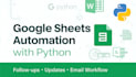 create a simple google sheets automation with python