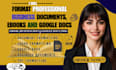 format professional business documents ebooks and google docs