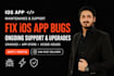 fix ios app bugs, crashes, and do maintenance in swift and swiftui