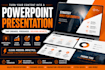 create a professional business presentation