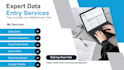 do accurate data entry, copypaste and web research