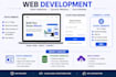 develop a modern responsive website using react and node js