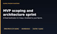scope and architect your startup mvp with a fixed build plan