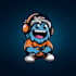 design a unique cartoon mascot logo