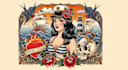 draw aesthetic old school tattoo design