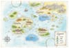 create custom hand drawn map in watercolor style