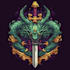 make a fantasy logo