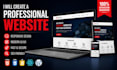 create a modern responsive website using all pograming lge
