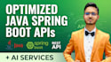 develop and optimize java spring boot rest apis with ai