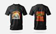 create high quality vintage adventure t shirt design