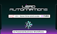 set up an automatic lead capture system with ai follow up emails