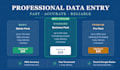 do fast and accurate data entry  excel spreadsheet and typing work