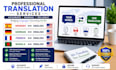 translate to your documents professionally