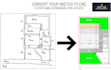 convert your sketch into a professional cad drawing