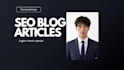 write a professional SEO blog article in french or english