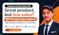 write SEO amazon product descriptions that convert