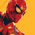 illustrate a superhero pop art portrait